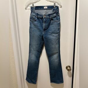 MOTHER The Shift Insider Ankle Dark Blue Denim Jeans Size 29